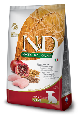 N&D Low Grain Puppy Mini Chicken&Pomegranate